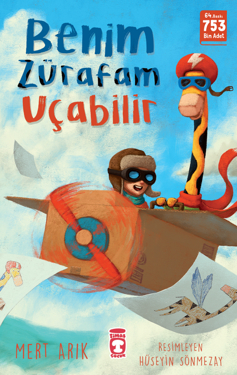 Benim Zürafam Uçabilir kitap kapağı