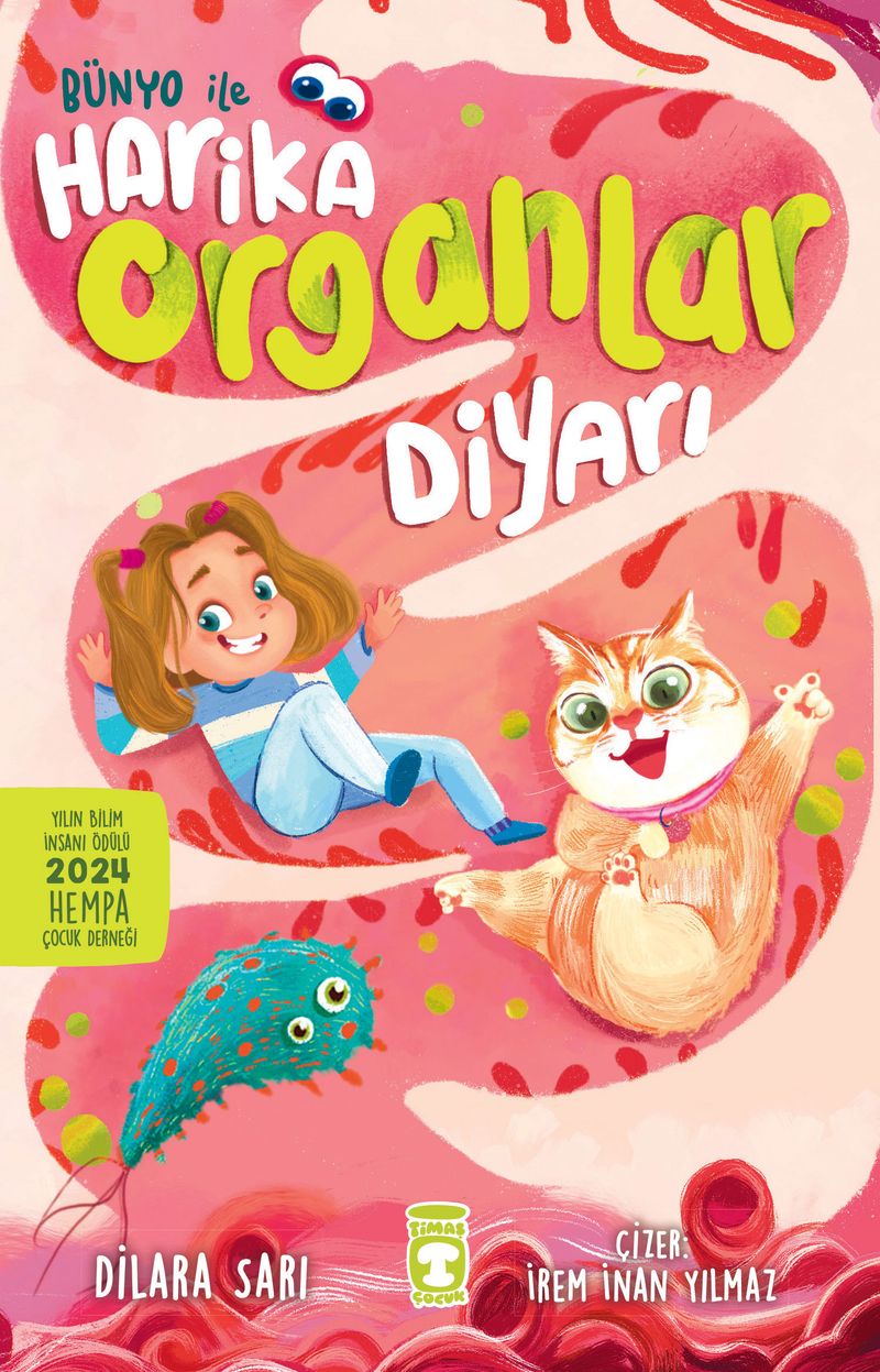 Bünyo ile Harika Organlar Diyarı kitap kapağı