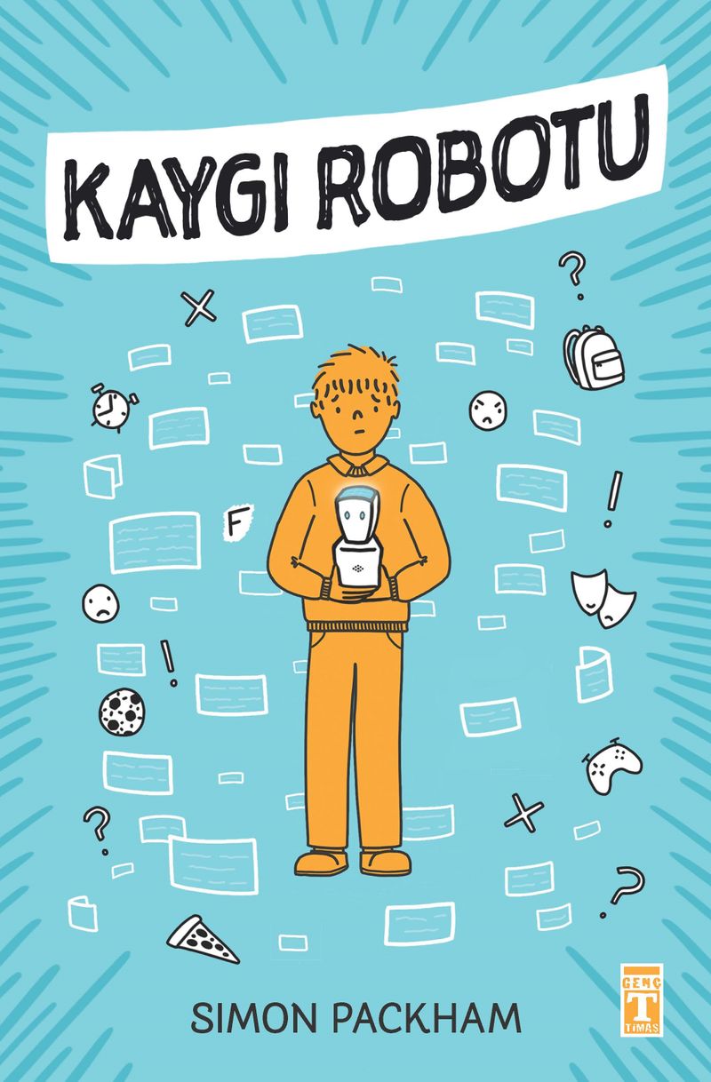 Kaygı Robotu kitap kapağı
