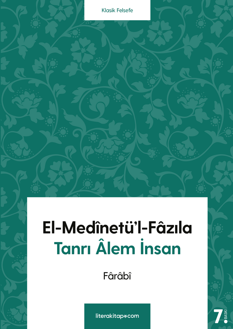 El-Medinetü'l-Fazıla Tanrı Alem İnsan kitap kapağı