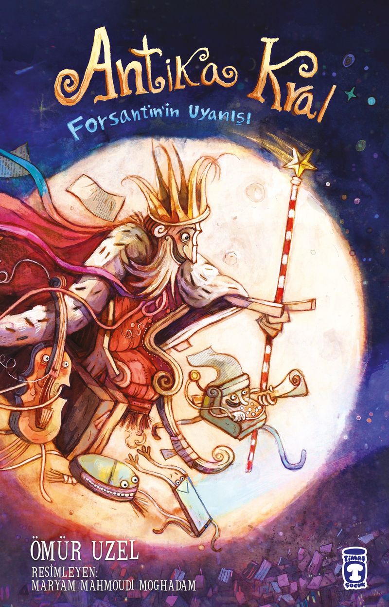Antika Kral Forsantin'in Uyanışı kitap kapağı