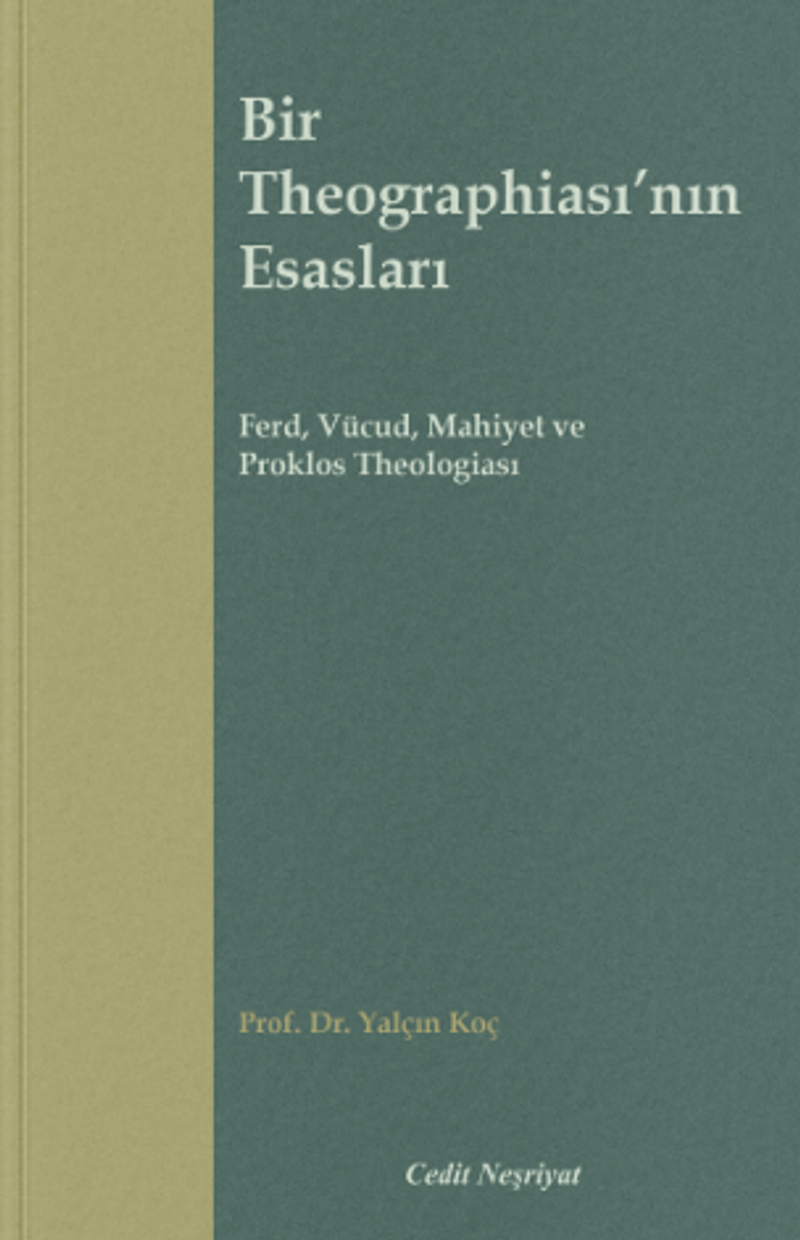 Bir Theographiası'nın Esasları kitap kapağı