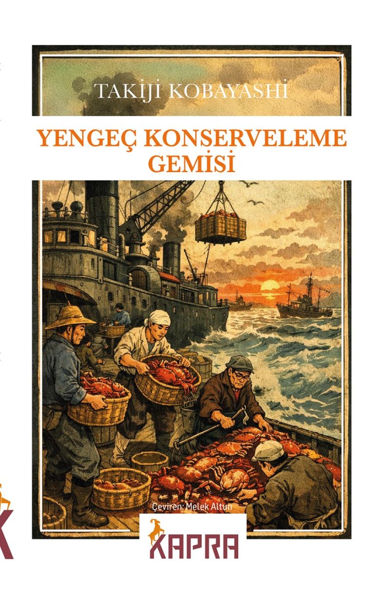 Yengeç Konserveleme Gemisi kitap kapağı