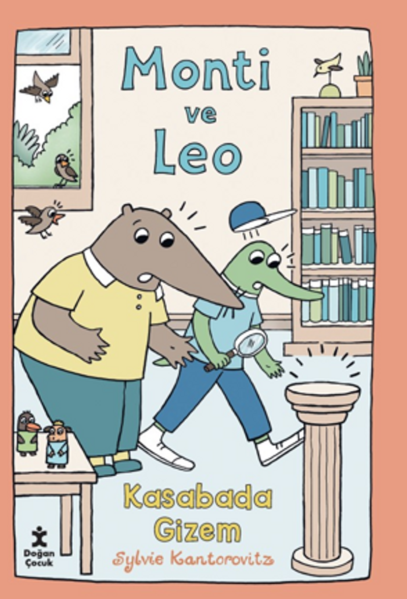 Monti ve Leo Kasabada Gizem kitap kapağı