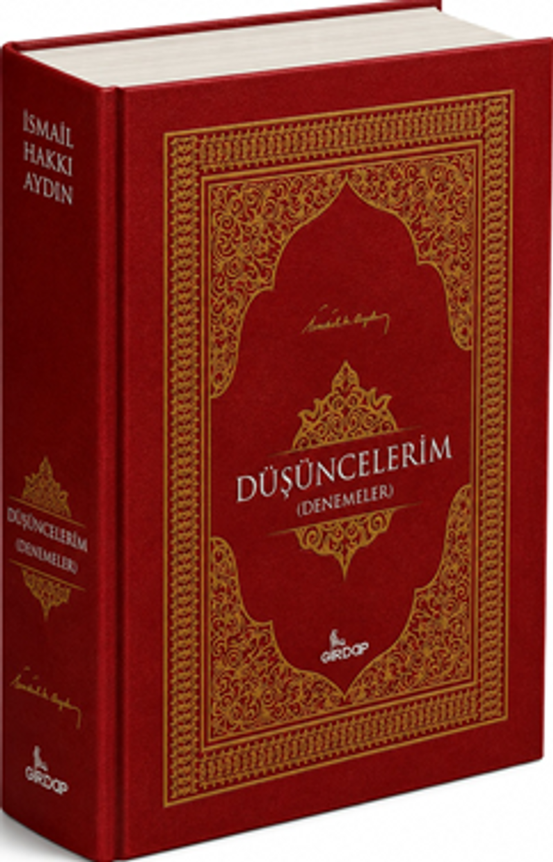 Düşüncelerim kitap kapağı