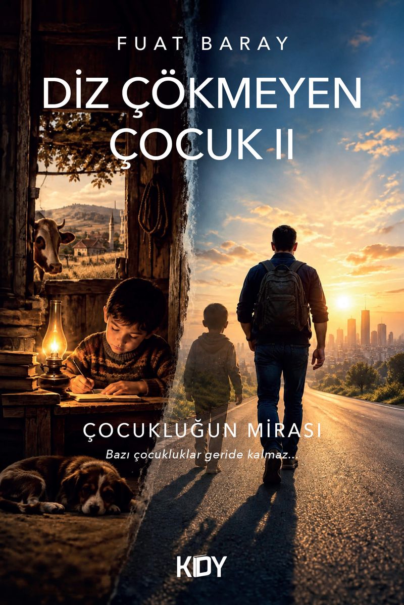 Diz Çökmeyen Çocuk II kitap kapağı