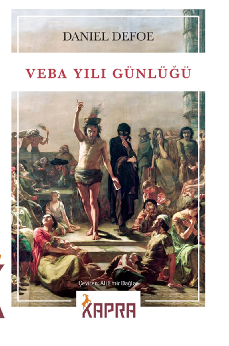 Veba Yılı Günlüğü kitap kapağı