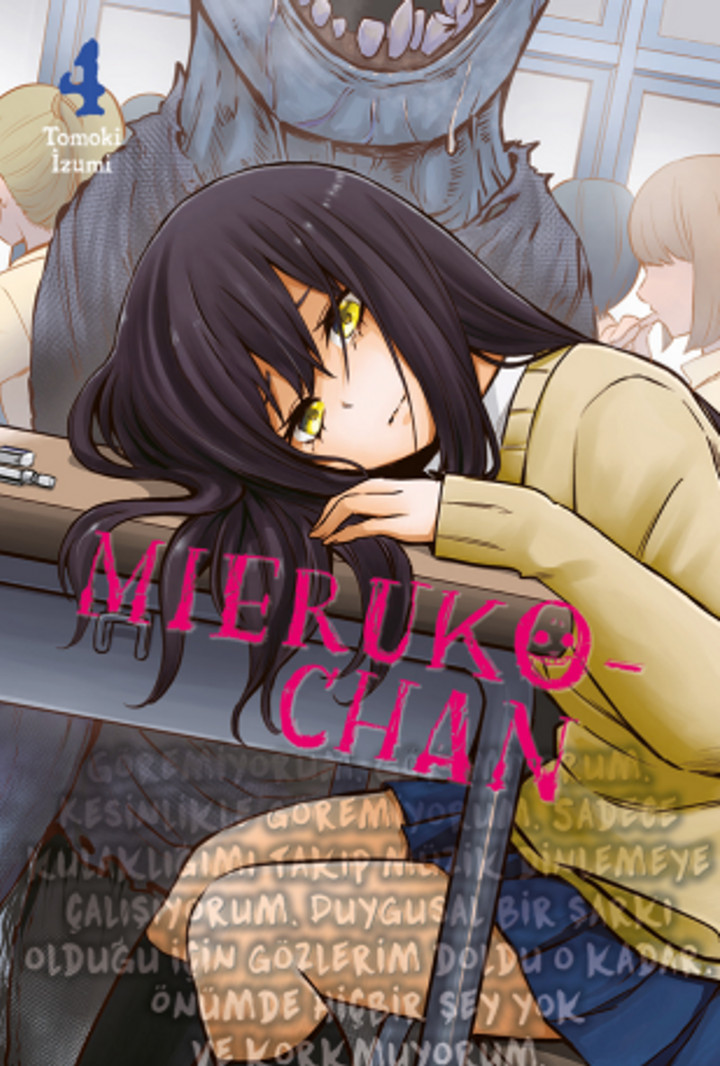 Mieruko-chan Cilt 4 kitap kapağı