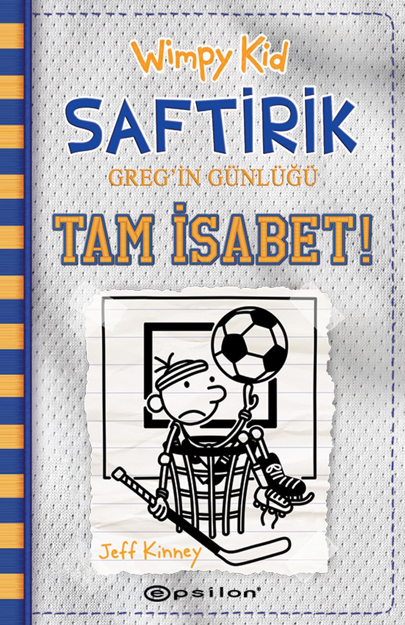 Wimpy Kid Saftirik Greg'in Günlüğü 16 / Tam İsabet! (Ciltli) kitap kapağı