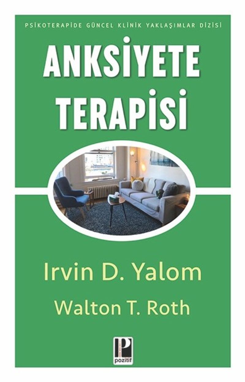 Anksiyete Terapisi kitap kapağı