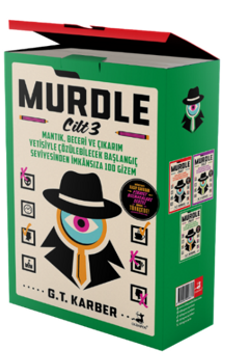Murdle (3 Kitaplık Kutulu Set) kitap kapağı
