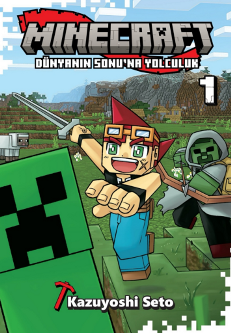 Minecraft: Dünyanın Sonu'na Yolculuk 1 kitap kapağı