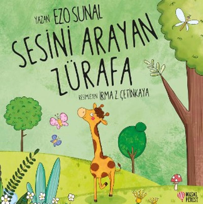 Sesini Arayan Zürafa kitap kapağı