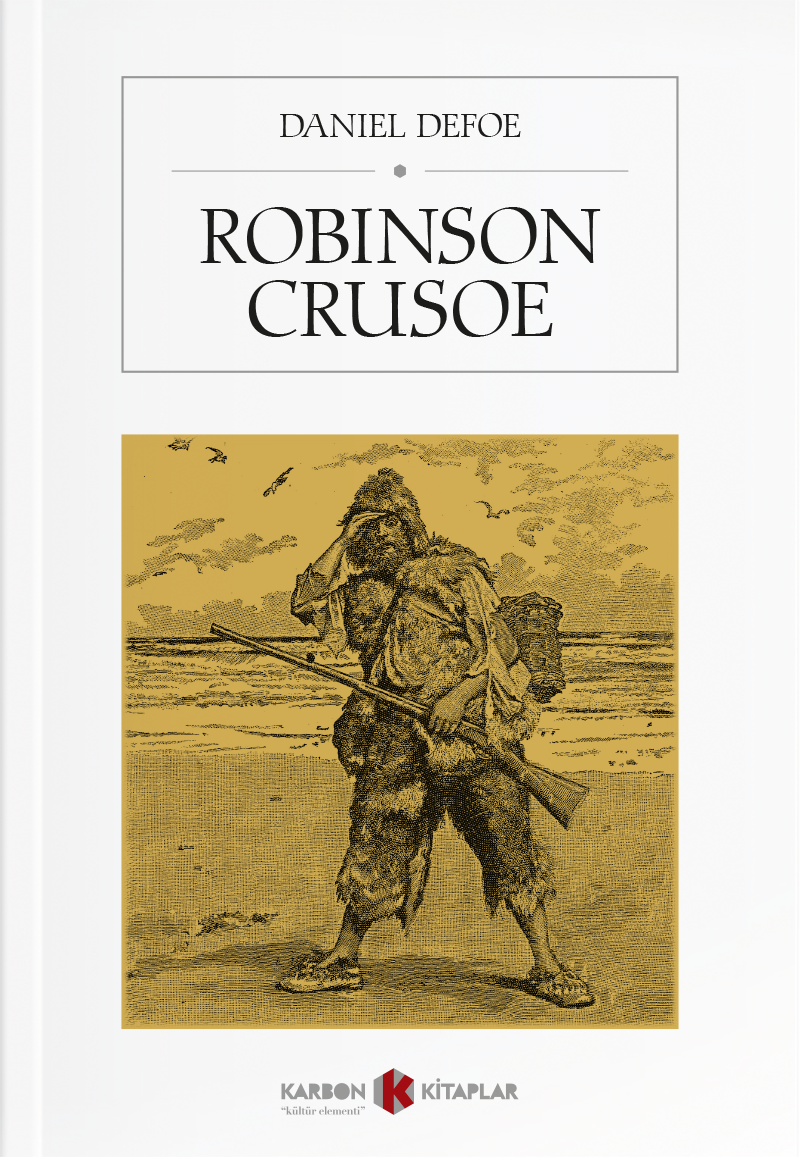 Robinson Crusoe kitap kapağı