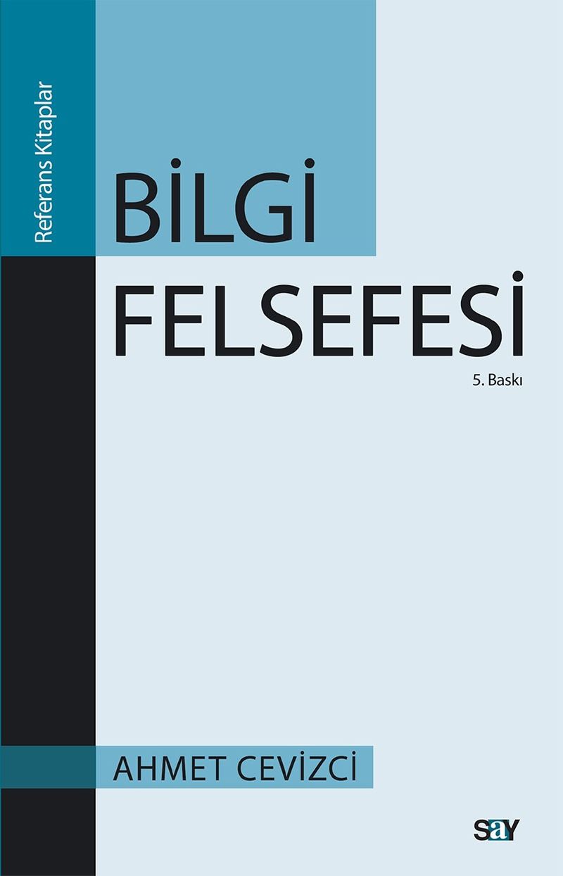 Bilgi Felsefesi kitap kapağı