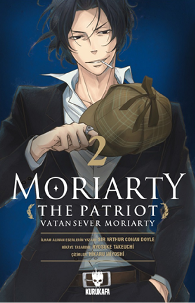 Moriarty the Patriot / Vatansever Moriarty 2 kitap kapağı