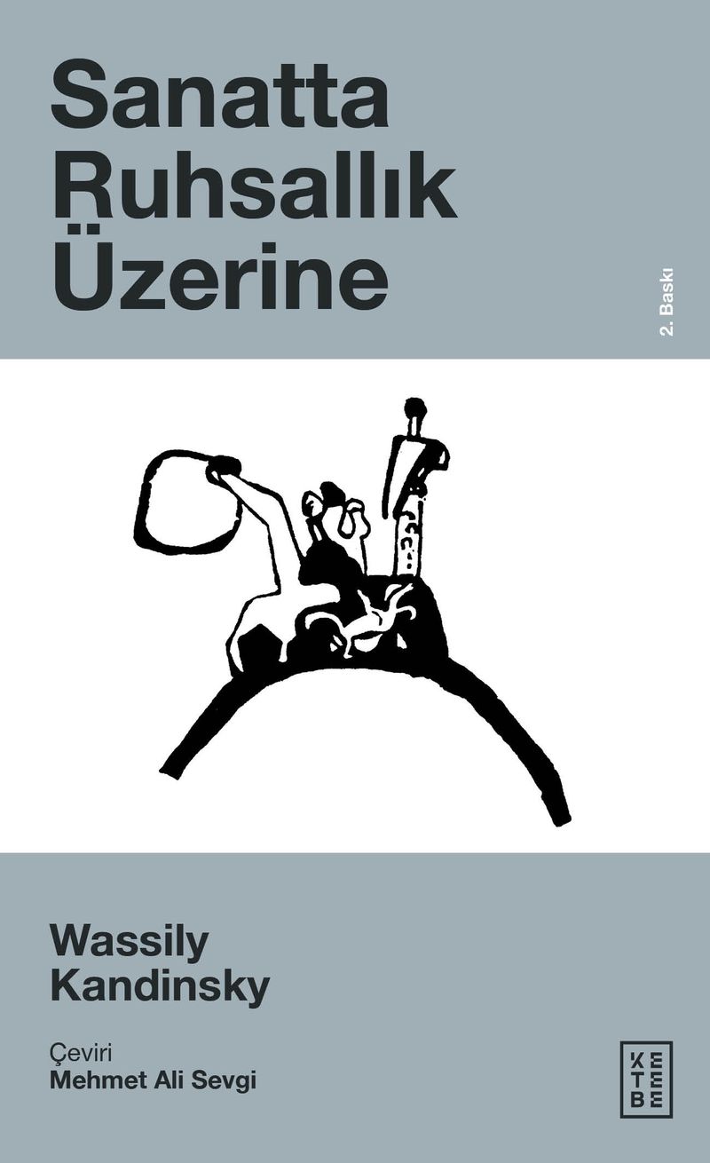 Sanatta Ruhsallık Üzerine kitap kapağı