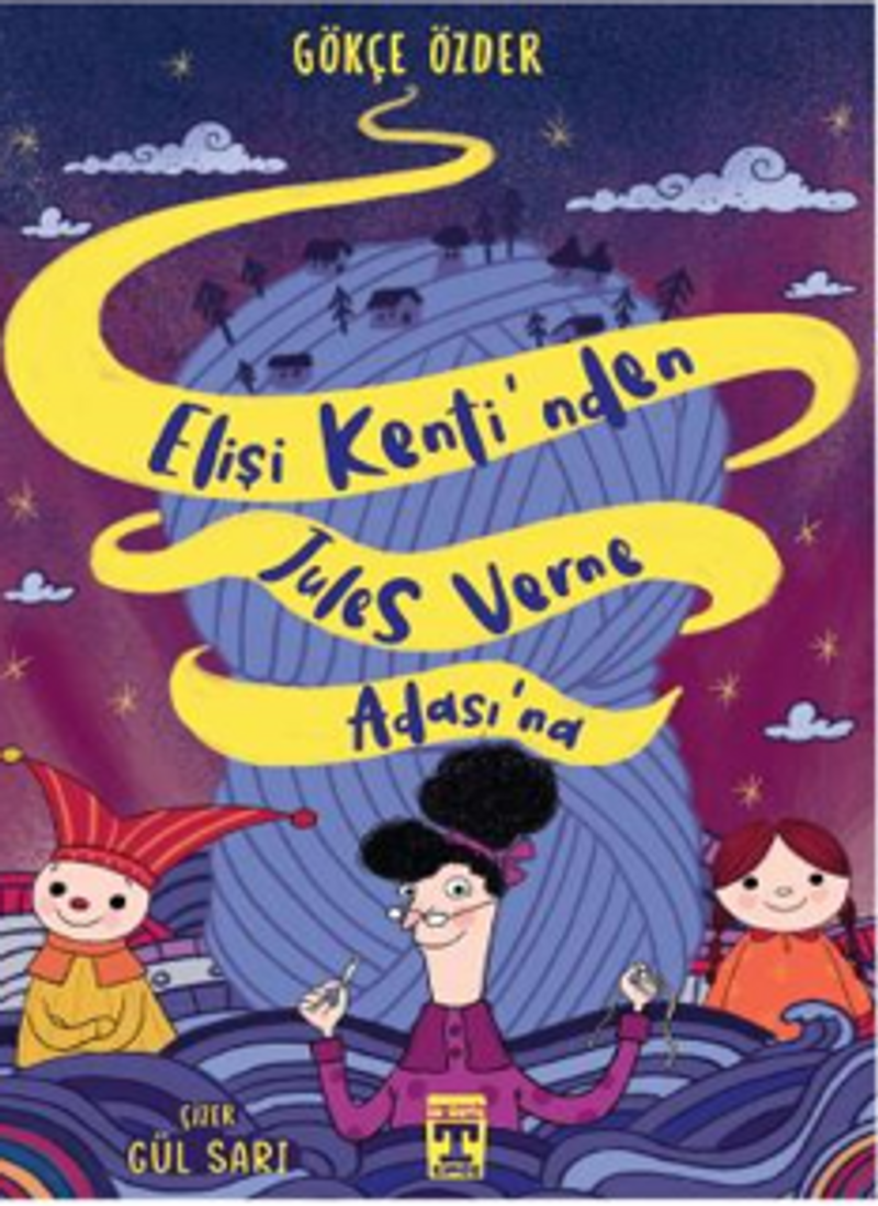 Elişi Kenti'nden Jules Verne Adası'na kitap kapağı