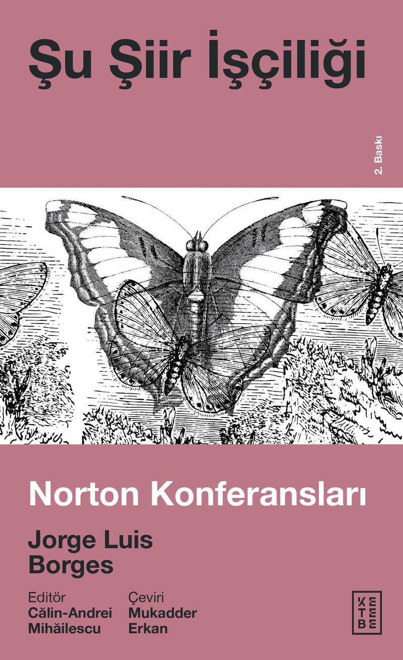 Şu Şiir İşçiliği Norton Konferansları kitap kapağı