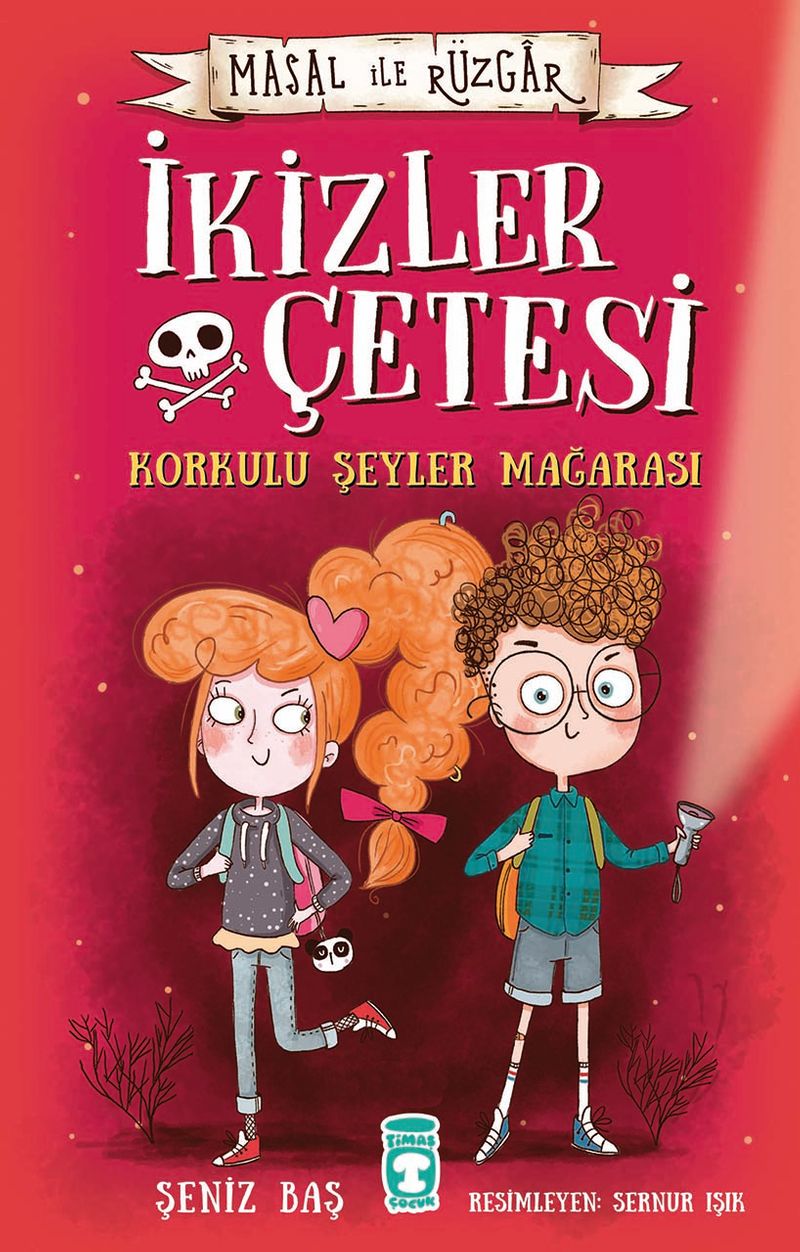 İkizler Çetesi Korkulu Şeyler Mağarası - Masal İle Rüzgar kitap kapağı