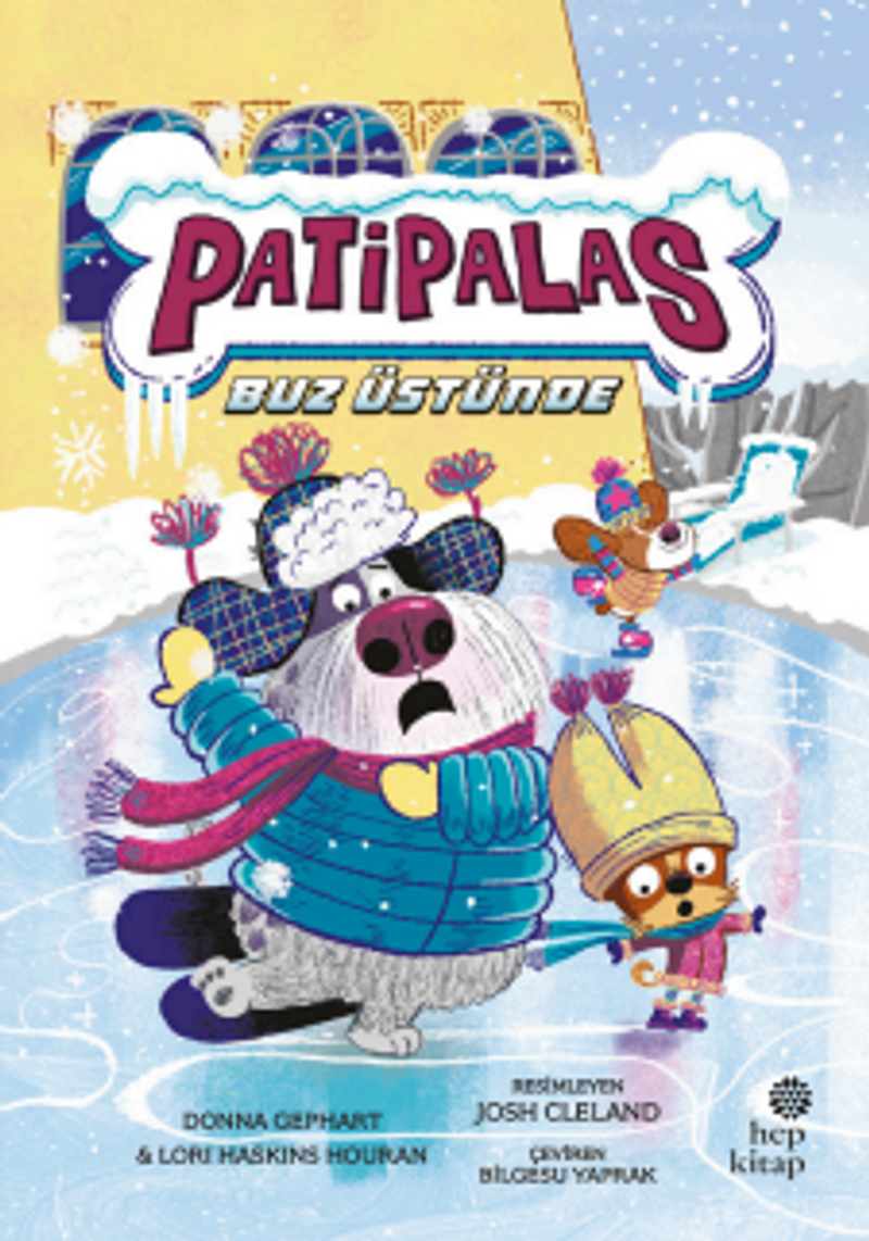 Patipalas Buz Üstünde kitap kapağı