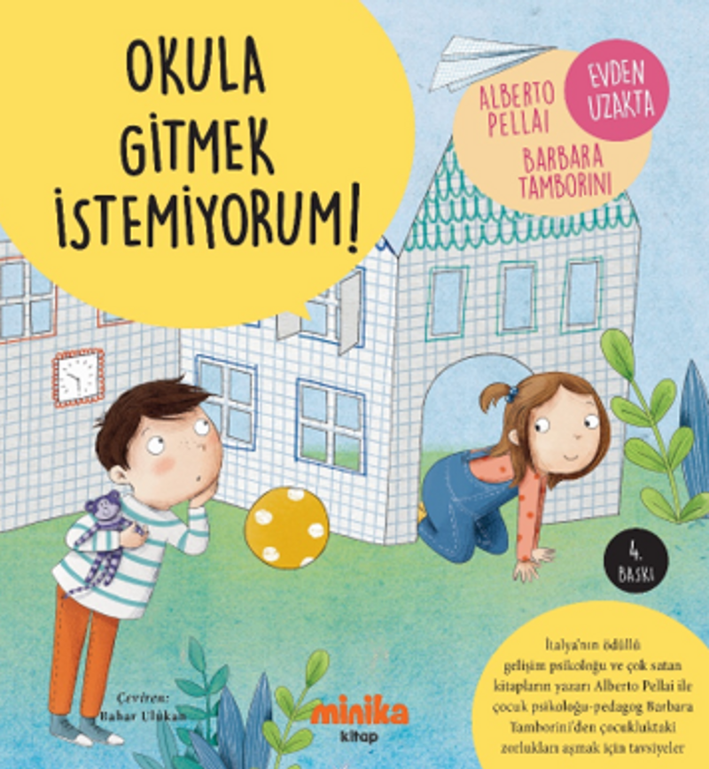 Okula Gitmek İstemiyorum! kitap kapağı