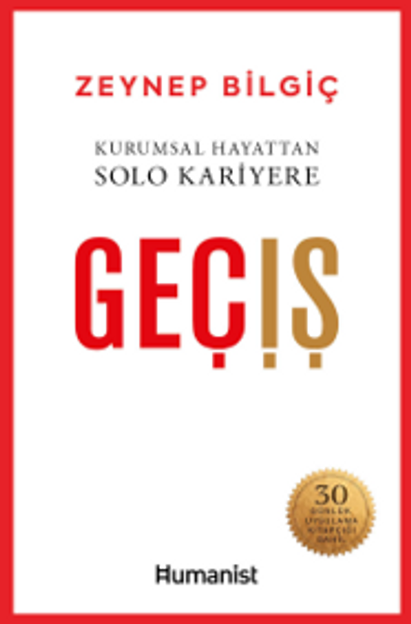 Geçiş Kurumsal Hayattan Solo Kariyere kitap kapağı