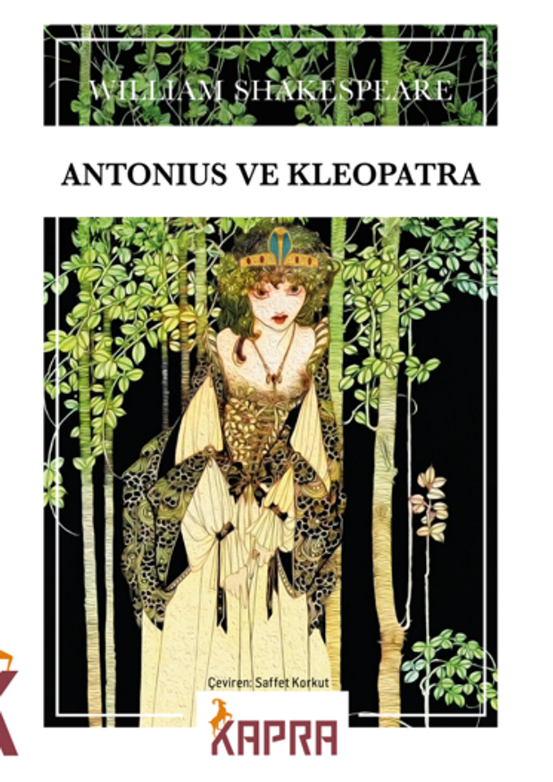 Antonius ve Kleopatra kitap kapağı