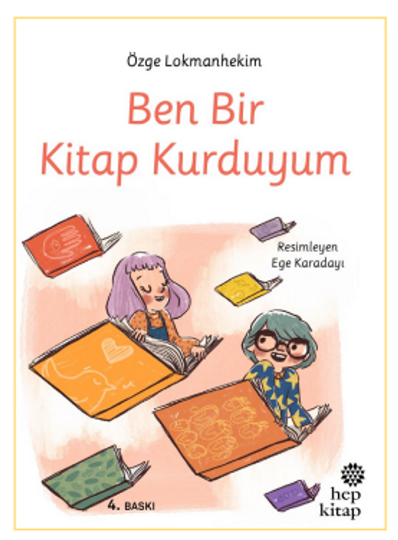 Ben Bir Kitap Kurduyum kitap kapağı
