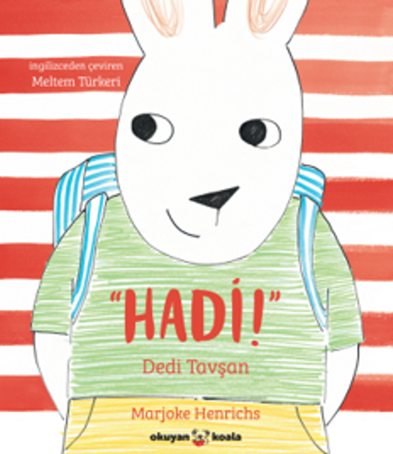 Hadi! Dedi Tavşan kitap kapağı