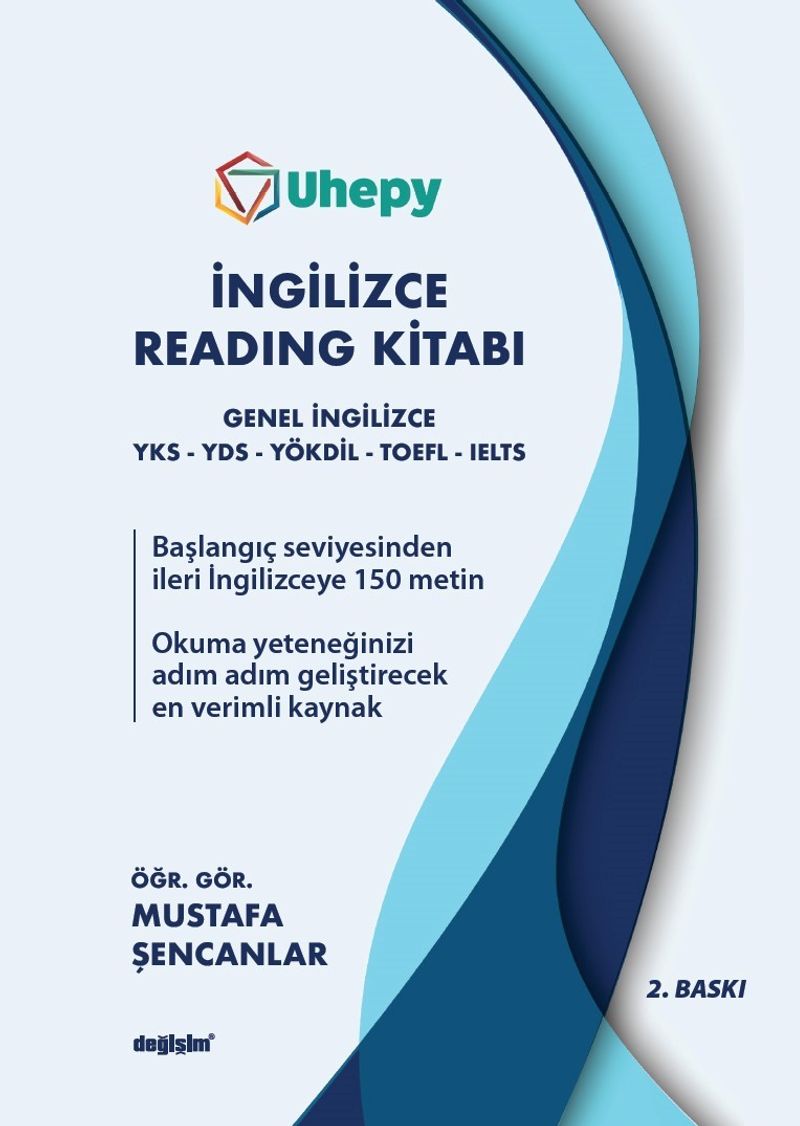 Uhepy İngilizce Reading Kitabı kitap kapağı