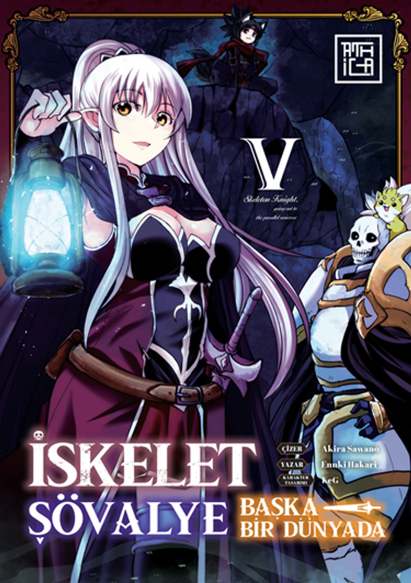 İskelet Şövalye: Başka Bir Dünyada 5 kitap kapağı