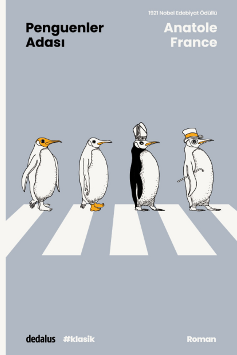 Penguenler Adası kitap kapağı