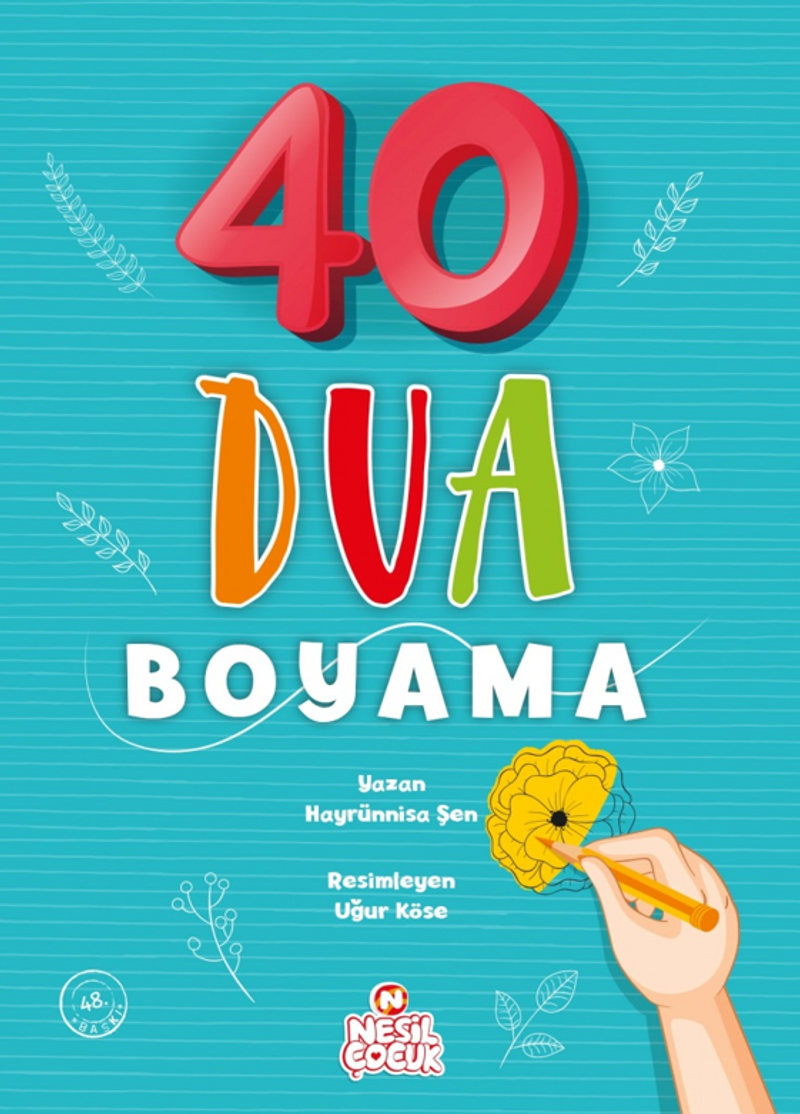 40 Dua Boyama kitap kapağı
