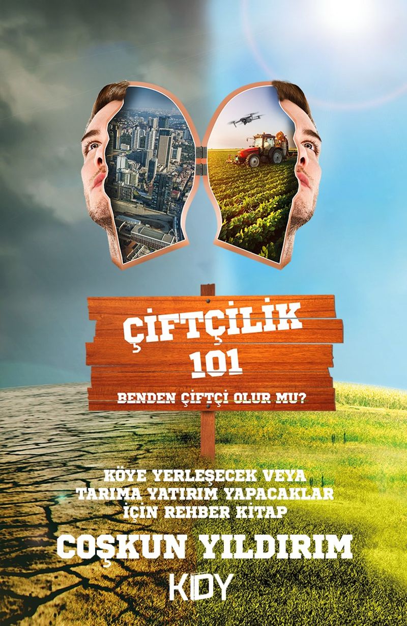 Çiftçilik 101 kitap kapağı