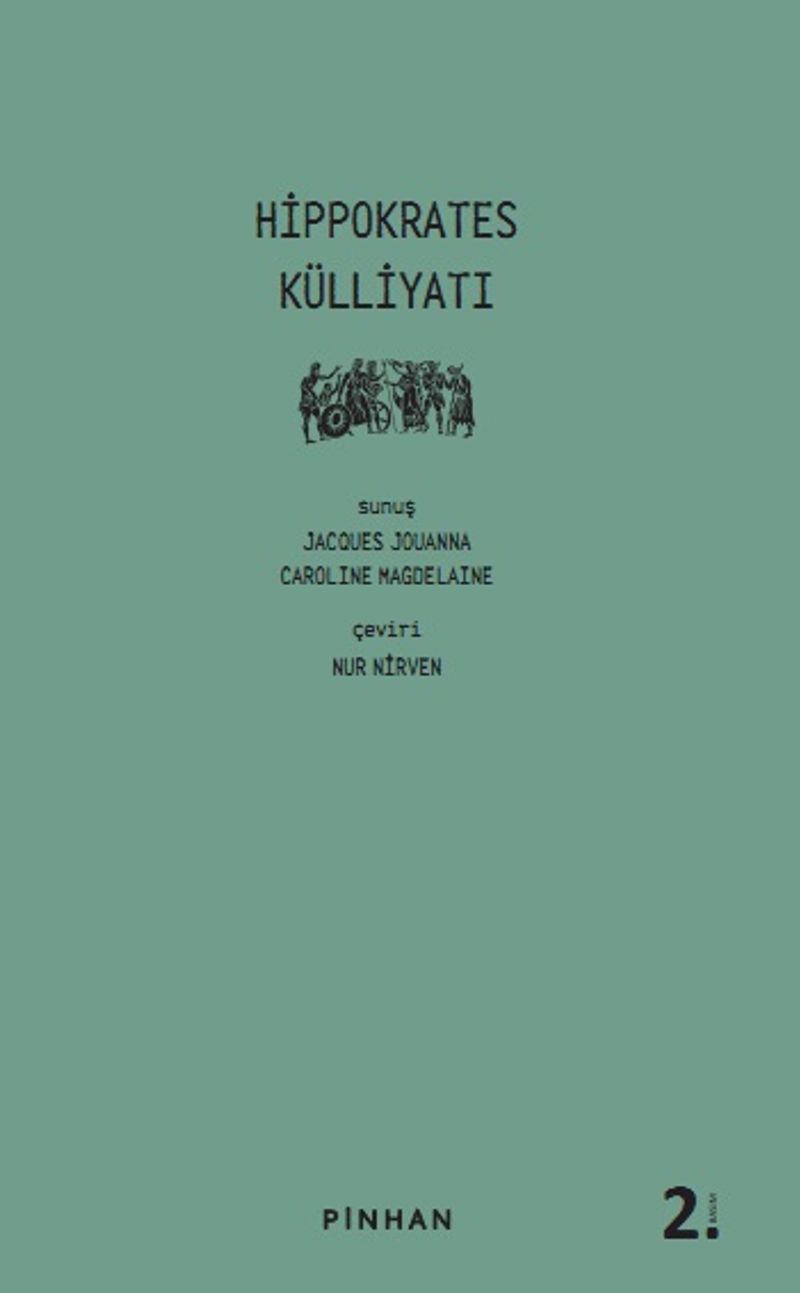 Hippokrates Külliyatı kitap kapağı