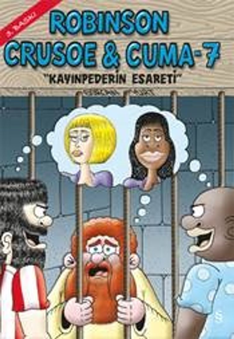 Robinson Crusoe ve Cuma-7 / Kayınpederin Esareti kitap kapağı