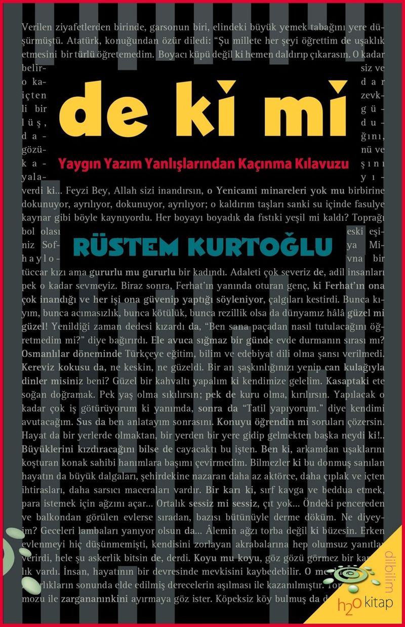 de ki mi - Yaygın Yazım Yanlışlarından Kaçınma Kılavuzu kitap kapağı