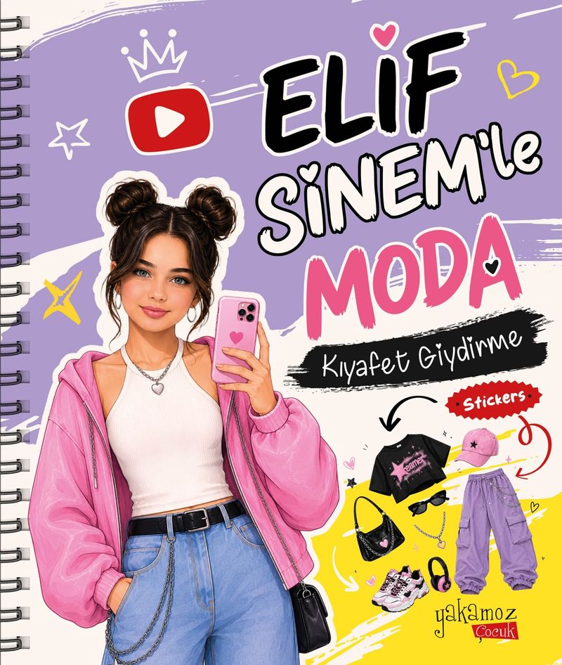 Elif Sinem'le Moda / Kıyafet Giydirme kitap kapağı