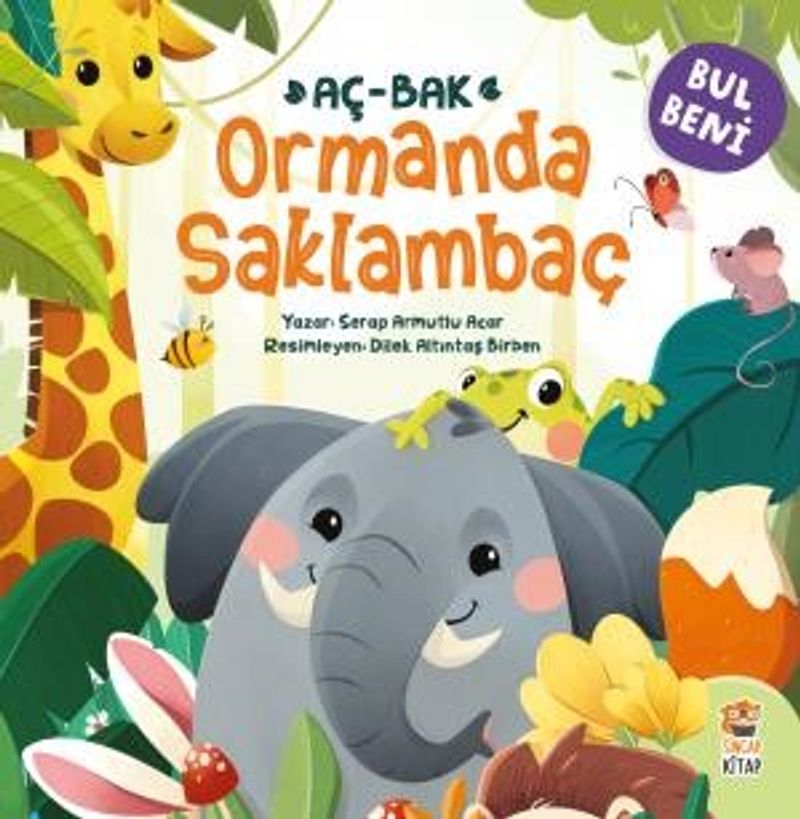Bul Beni / Ormanda Saklambaç kitap kapağı