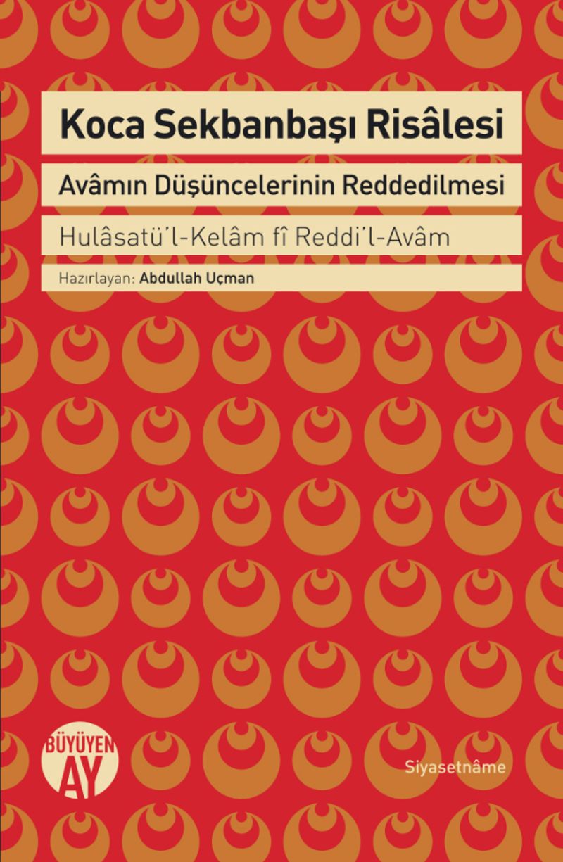 Koca Sekbanbaşı Risalesi Avamın Düşüncelerinin Reddedilmesi kitap kapağı