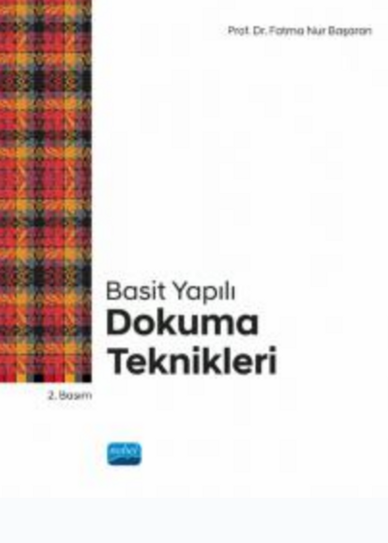 Basit Yapılı Dokuma Teknikleri kitap kapağı