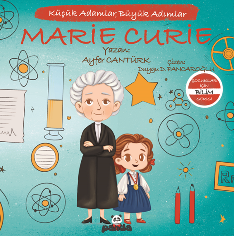 Marie Curie kitap kapağı