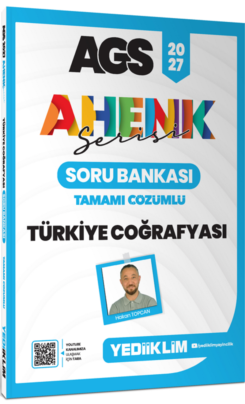 2027 MEB AGS Ahenk Serisi Türkiye Coğrafyası Tamamı Çözümlü Soru Bankası kitap kapağı