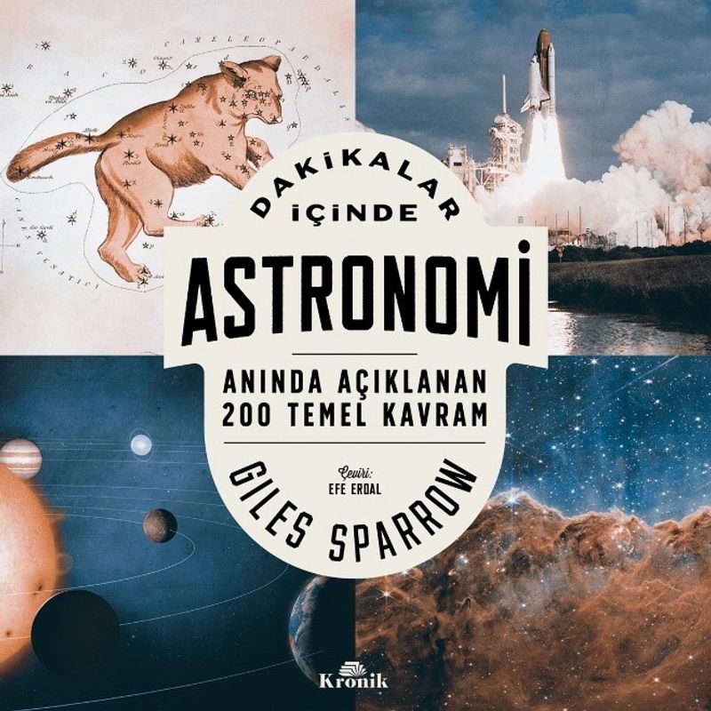Dakikalar İçinde Astronomi Anında Açıklanan 200 Temel Kavram kitap kapağı