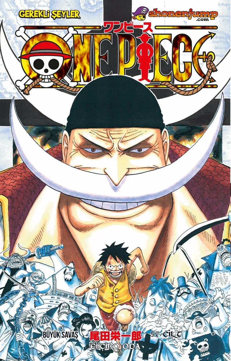 One Piece 57. Cilt / Büyük Savaş kitap kapağı