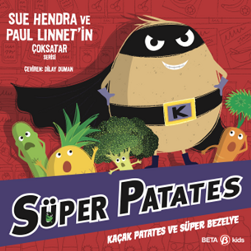Süper Patates Kokuşuk Patates, Süper Bezelye'ye Karşı! kitap kapağı