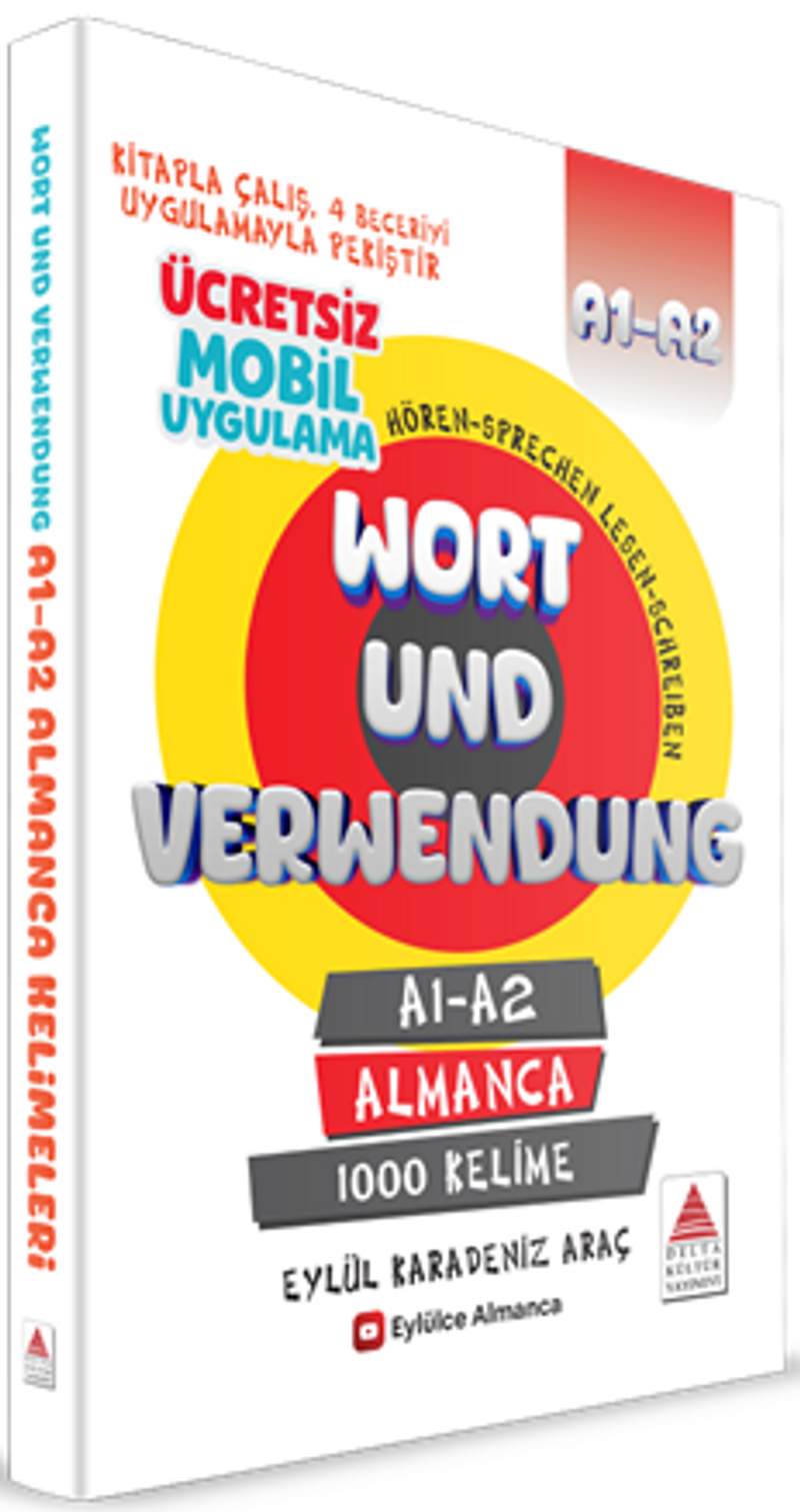 Almanca A1-A2 Kelimelerle Başlangıç kitap kapağı