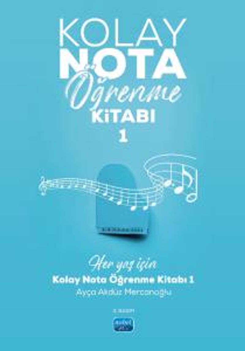 Kolay Nota Öğrenme Kitabı 1 kitap kapağı