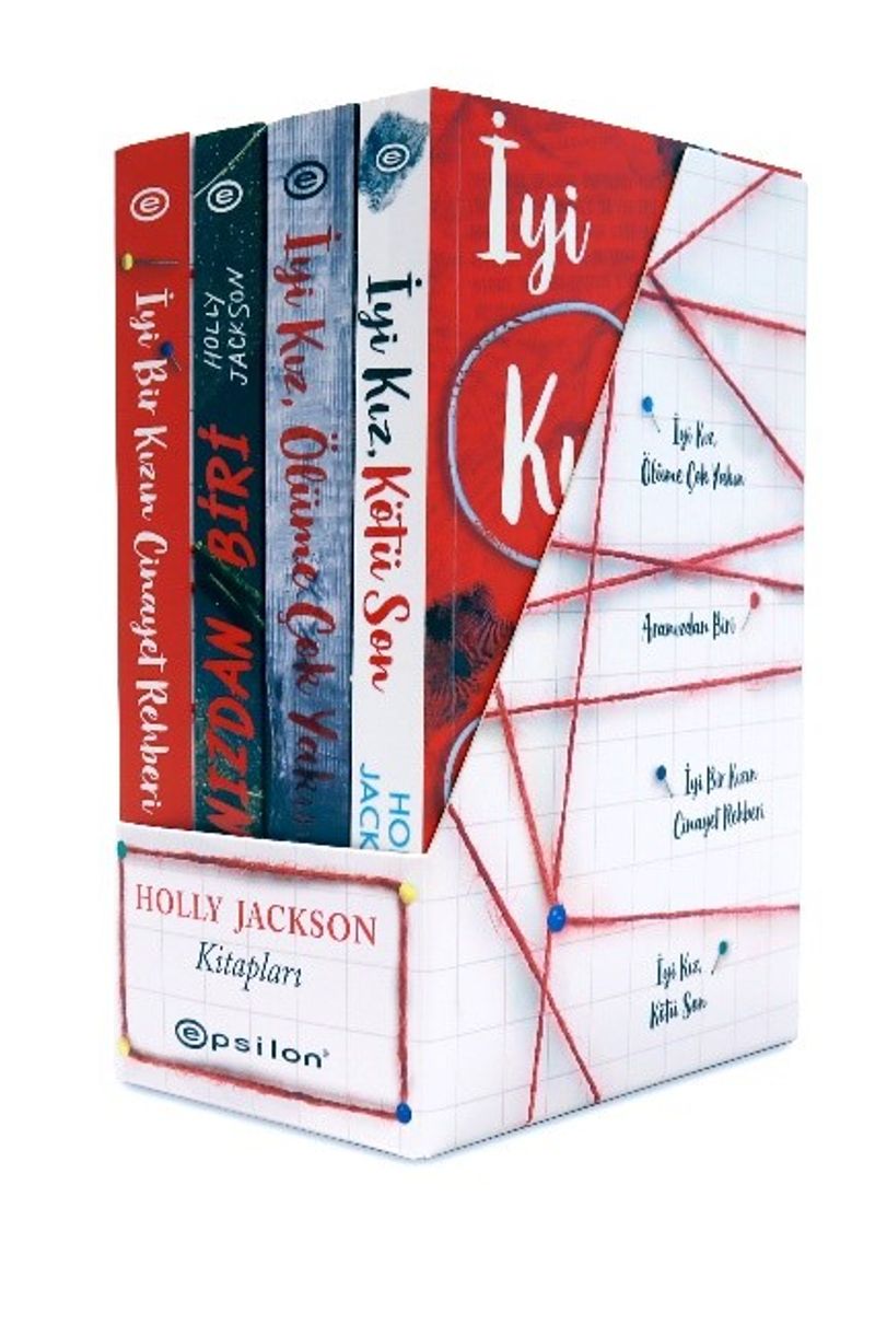 Holly Jackson Seti (4 Kitaplık Kutulu Set) kitap kapağı
